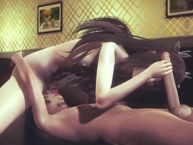 Yaoi Femboy - Kuki Handjob and 69 - Sissy crossdress Japanese Asian Manga Anime Game Porn Gay gay chinese portuguese porn