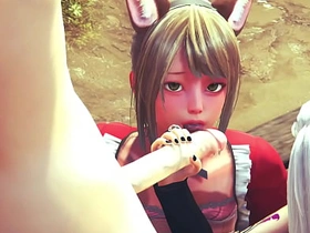 Yaoi Femboy - Threesome Femboys Hard Sex - Sissy crossdress Japanese Asian Manga Anime Game Porn Gay japan gay porn school