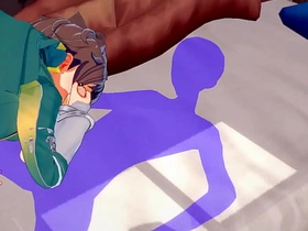 KonoSuba Yaoi - Kazuma Hard Sex [Handjob, blowjob, fucked POV] - Japanese Asian Manga anime game porn gay asian big cock porn gay