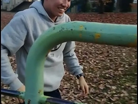 Happy new year !!  Sexy Gay Boy 2020 gay porn cum inside asian