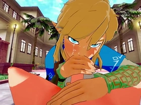 Zelda Genshin Impact Yaoi - Link x Tartaglia POV Handjob Blowjob and Fucked - Japanese asian manga anime game porn gay boys chinese gay porn