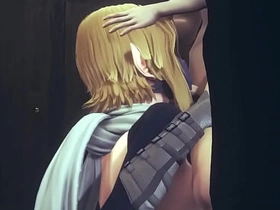 Yaoi Femboy Zelda - Link Handjob and blowjob - Sissy crossdress Japanese Asian Manga Anime Film  Game Porn Gay japanese gay force porn