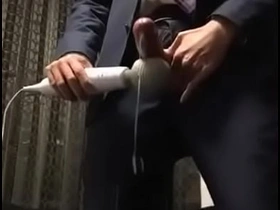 けんぞー電マオナ① gay japan hunk porn