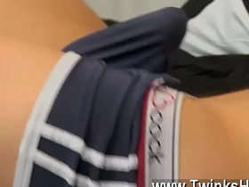 Gay chinese men naked photos Collin exposes the handcuffs and korean blowjob gay porn