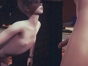 Yaoi Femboy - Seth and Rin Femboys hardsex in a threesome - Sissy crossdress Japanese Asian Manga Anime Film  Game Porn Gay chinese daddy fuck gay porn