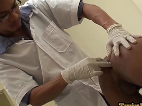 Asian pissing twink barebacked by doctor after anal exam asian chubby gay porn