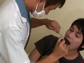 Slim Asian patient barebacked by doctor for cumshot gay porn compilation chinese