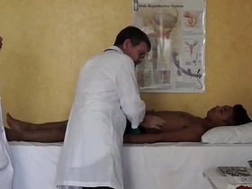 Asian patient anal licked while threeway breeded by doctors gay muscular asian porn