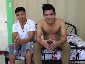 Asian Boy Rolly Gets Tickled and Jizzed On chinese man gay porn twitter