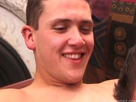 Kyle Gives Up His Ass and JC Fucks Him Doggy gay porn asian gangbang