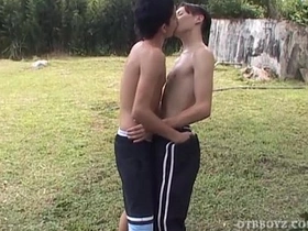 Young Latinos Mario and Leonardo Fuck Outdoors gay porn asian magazine