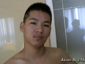 BigCock Asian Guys Masturbate chinese down low gay porn