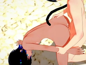 Yaoi - Catboy x Foxboy bareback twice - Sissy crossdress Japanese Asian Manga Anime Film  Game Porn Gay taiwan gay solo porn