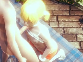 Yaoi Femboy - Fer blowjob and anal by other femboy - Sissy crossdress Japanese Asian Manga Anime Game Porn Gay japanese jock gay porn