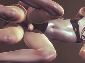 Yaoi Femboy - Kuki Fucked twice 2 creampies - Sissy crossdress Japanese Asian Manga Anime Game Porn Gay gay chinese virgin porn