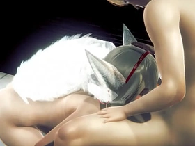 Yaoi Femboy - Sexy Foxboy Having sex in a public toilet - Sissy crossdress Japanese Asian Manga Anime Film  Game Porn Gay gay porn giant chinese cock