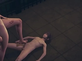 Genshin Impact Yaoi - Venti Blowjob and Footjob - Sissy crossdress Japanese Asian Manga Anime Game Porn Gay chinese gay porn teitter