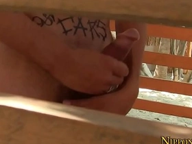 Tattooed asian cumming time freeze japan gay porn