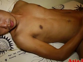 Asian amateur bareback fucked before cumshot chinese gay foreplay porn